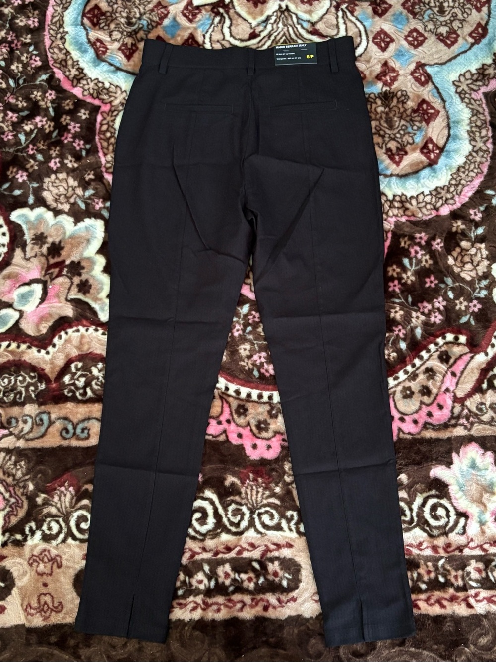 Mario Serrani Black Stretch Ponte Leggings - Picture 3 of 3